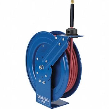 COXREELS Spring Return Hose Reel 3/8 MNPT 50 ft, 271F75