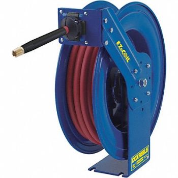 COXREELS Spring Return Hose Reel 1/2 MNPT 50 ft, 5FYD2