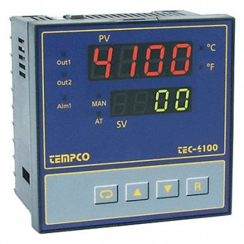 TEMPCO Temp Ctrl 90-250VAC 1/4Din (1)4-20mA, 5FYJ7