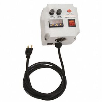 TEMPCO Temp Ctrl Box Digital K 240V 15A 0-2400F, 5FYN5