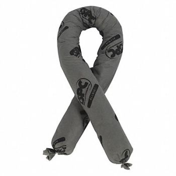 BRADY SPC ABSORBENTS Absorbent Sock Universal 4 ft L PK12, 5FZ77