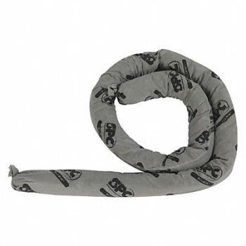 BRADY SPC ABSORBENTS Absorbent Sock Universal 8 ft L PK6, 5FZ78