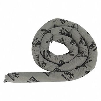 BRADY SPC ABSORBENTS Absorbent Sock Universal 12 ft L PK4, 5FZ79