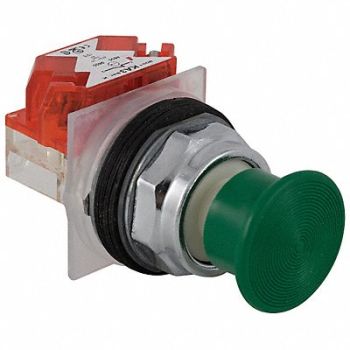 SCHNEIDER ELECTRIC H7084 Non-Illuminated Push Button 30mm Green, 5FZJ6