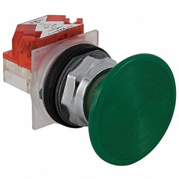 SCHNEIDER ELECTRIC H7084 Non-Illuminated Push Button 30mm Green, 5FZJ9