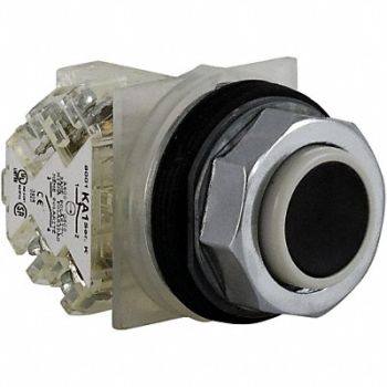 SCHNEIDER ELECTRIC H7068 Non-Illuminated Push Button 30mm Black, 5FZL2