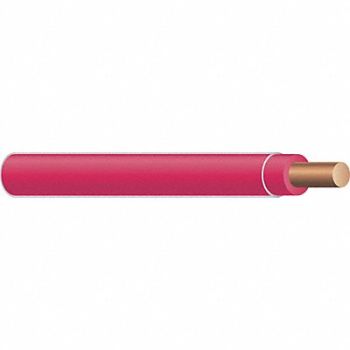 SOUTHWIRE Building Wire 14AWG THHN Sld Red 50ft, 5FZX5