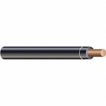 SOUTHWIRE Building Wire 10AWG THHN Sld Blk 2500ft, 4WZA2
