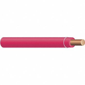 SOUTHWIRE Building Wire 12AWG THHN Sld Red 50ft, 5FZX9