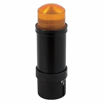 SCHNEIDER ELECTRIC Tower Light 70mm Strobe 24VAC/VDC Amber, 5GAD9