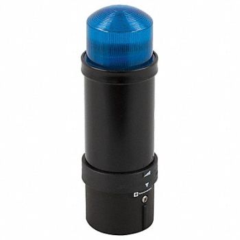 SCHNEIDER ELECTRIC Tower Light 70mm Strobe 24VAC/VDC Blue, 5GAE0