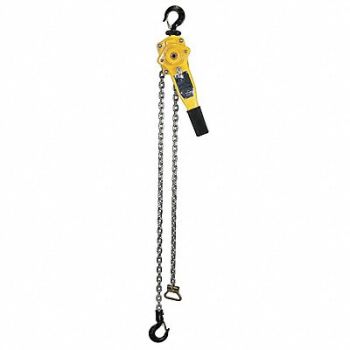 OZ LIFTING PRODUCTS Lever Chain Hoist Cap 1500Lb Lift 20Ft, 5GAN0