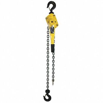 OZ LIFTING PRODUCTS Lever Chain Hoist Cap 6000Lb Lift 10Ft, 5GAN6