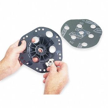 NORTON Fiber Disc Backup Pad 5 in Dia Hard, 5GC48
