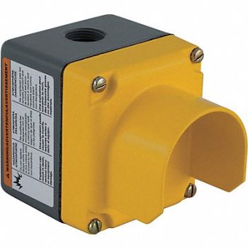 SCHNEIDER ELECTRIC Pushbutton Enclosure 30mm 1 Hole Al, 5GCD9