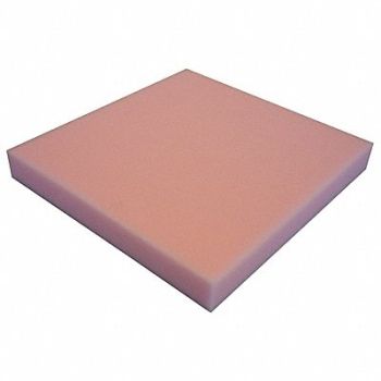 GRAINGER APPROVED Polyurethane Sheet L 6 5/6 ft Pink, 5GDL4