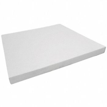 GRAINGER APPROVED Polyethylene Sheet L 24 in White, 5GCW3