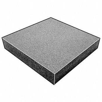 GRAINGER APPROVED PlstcSht FPVC 48 x48 0.125 T Blk OpqPK4, 44N588