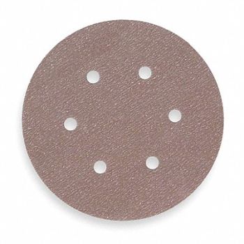 NORTON H5936 PSA Sanding Disc Roll 6 in Dia P80 G, 5GD21