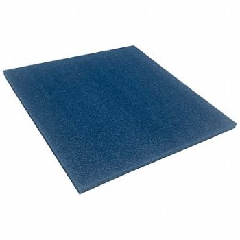 GRAINGER APPROVED Polyethylene Sheet L 4 1/2 ft Blue, 5GDK4