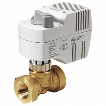 SIEMENS Threaded Globe Valve 3/4 In 24VAC NO, 5GED4