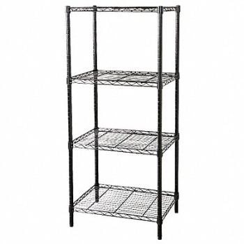 GRAINGER APPROVED Wire Shlv Unit Cap 300 lb 18inx63inx48in, 5GPL7