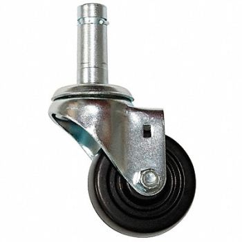 GRAINGER APPROVED Gen Purpose Friction-Ring Stem Caster, 5GPL9