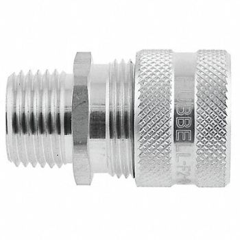 HUBBELL WIRING DEVICE-KELLEMS Connector Aluminum, 5GTF4
