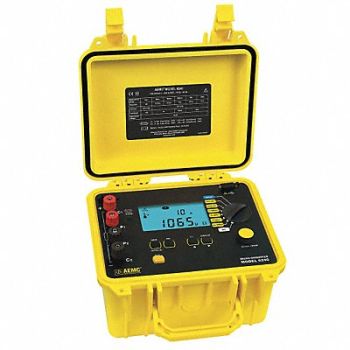 AEMC Micro Ohmmeter 50 microohm Max LCD, 5GTJ1