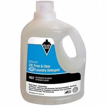 TOUGH GUY Liquid Laundry Detergent 210 oz Bottle, 5GUU2