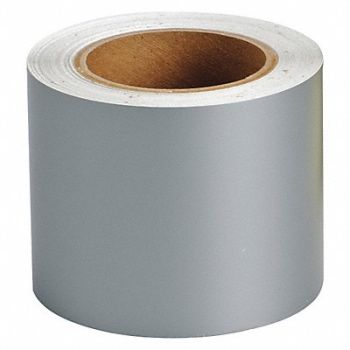 BRADY D3617 Banding Tape Gray 4in W 90ft Roll L, 5GXF0