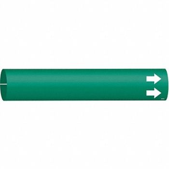 BRADY Pipe Marker 7/8 in H 7/8 in W, 5GXH3