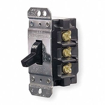 HUBBELL WIRING DEVICE-KELLEMS Manual Motor Switch 30A 600VAC 3P, 5HA30