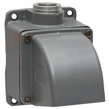 HUBBELL 4-Way Angle Back Box 60/100A 2 Hub 15, 5HJ47
