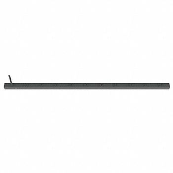 POWER FIRST Outlet Strip 10 Outlet 15A 48 L Gry, 5HN11