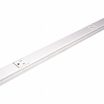 LEGRAND Prewired Raceway 6 Outlets Aluminum, 5HN64