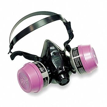 HONEYWELL NORTH Half Mask Respirator Kit S Black, 5HV94