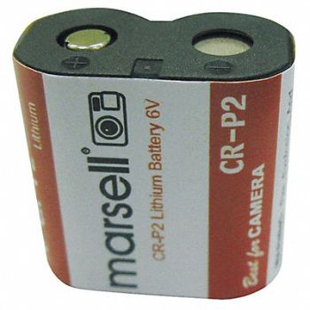 GRAINGER APPROVED Battery Lithium Size 223 6VDC, 5HXF9