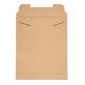 GRAINGER APPROVED Mailer Envelopes Chipboard PK100, 5HZZ0