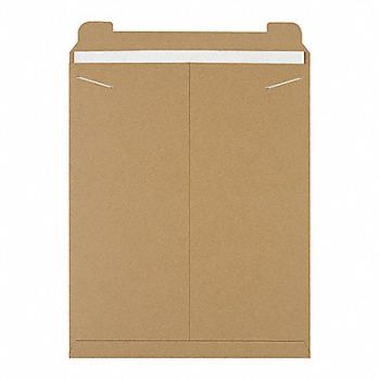 GRAINGER APPROVED Mailer Envelopes Chipboard PK100, 5HZZ4