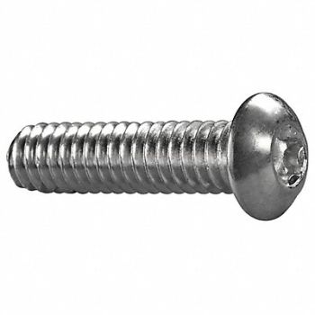 TAMPER-PRUF SCREW MS #10-24 Zinc Plated 1 1/4 L 50PK, 5JB57