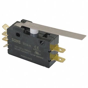 GRAINGER APPROVED Snap Switch 15A 2 NO 2 NC Hinge Lever, 5JEH2