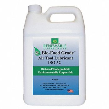 RENEWABLE LUBRICANTS Air Tool Lubricant Synthetic Base 1 gal., 5JGG5