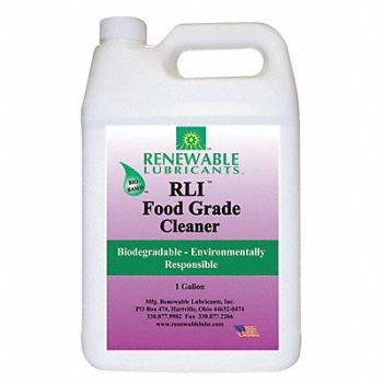 RENEWABLE LUBRICANTS Food Grade Cleaner Unscented 1 gal, 5JGG7