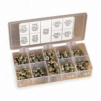 GRAINGER APPROVED Fitting Kit Grease 100 pcs., 287WX3