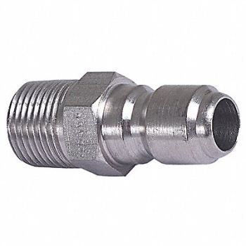 GRAINGER APPROVED Quick Connect Plug Male 3/8 M x 3/8 In, 5JKN4