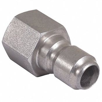 GRAINGER APPROVED Quick Connect Plug Female 3/8 F x 3/8 In, 5JKN5