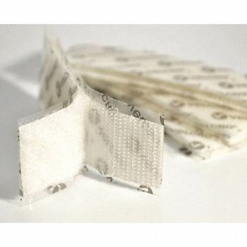 VELCRO BRAND Hook Loop Set 1 x4 White PK50, 5JLH5