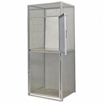 HALLOWELL StrgLckStrt 90 x48 x36 2opng Dr 2Sd Pnl, 5JMP6