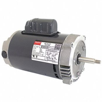 DAYTON Motor 3/4 HP 3 450 rpm 56J 115/208-230V, 5K661